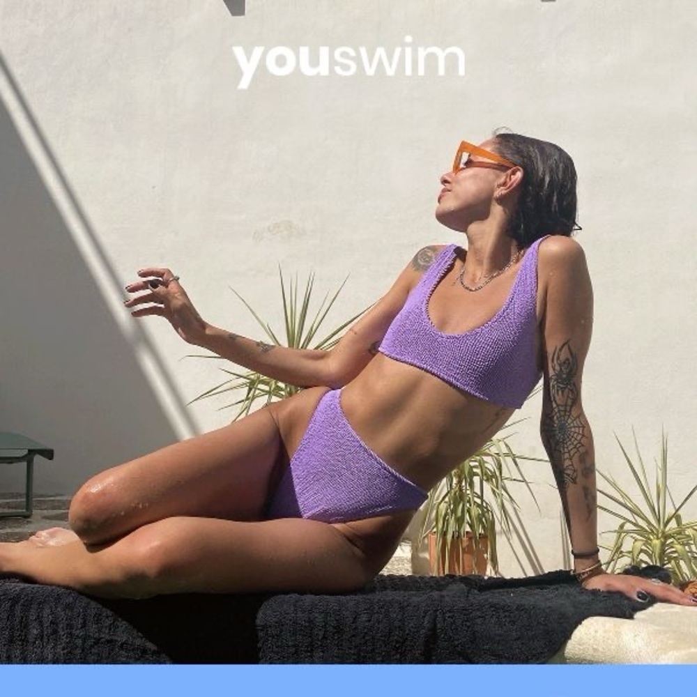 YouSwim aplomb two piece bikini in Aster